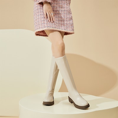 (W) Botas Exull Q de Plataforma Alta con Cremallera 'Moda Suela Gruesa'. 1318800971 10