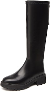 (W) Exull Q Sepatu Boot Platform Tinggi dengan Ritsleting 'Sol Tebal Fashion' 1318800971 Order (W) Exull Q Sepatu Boot Platform Tinggi dengan Ritsleting 'Sol Tebal Fashion' 1318800971