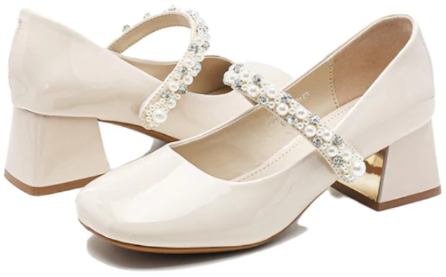 (W) Exull Q High Heels 5.5cm 'Gentle Pearl' Wanita Hak Tinggi Mutiar' Lembut 7315000171 Order (W) Exull Q High Heels 5.5cm 'Gentle Pearl' Wanita Hak Tinggi Mutiar' Lembut 7315000171