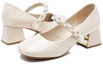 Order (W) Exull Q High Heels 5.5cm 'Gentle Pearl' Wanita Hak Tinggi Mutiar' Lembut 7315000171