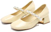 Shop (W) Exull Q High Heels 5.5cm 'Gentle Pearl' Wanita Hak Tinggi Mutiar' Lembut 7315000171