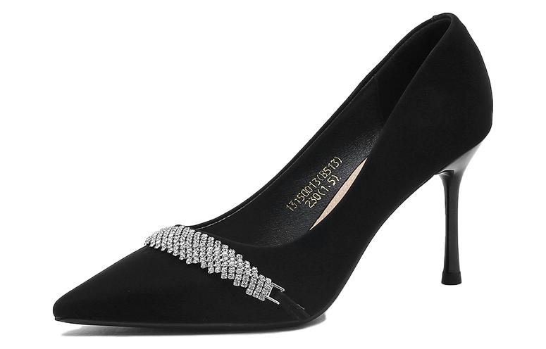 (W) EXULL Q High Heels 8.5cm 'Synthetic Leather Stiletto Pointed Temperament' 圖 3