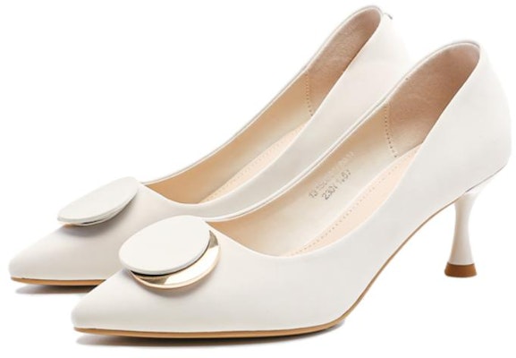 (W) Exull Q Ivory 'Tacón de Aguja Elegante Punta Fina' 1315008071 Lookbook (W) Exull Q Ivory 'Tacón de Aguja Elegante Punta Fina' 1315008071