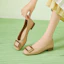 Cheap (Women) Exull Q Leather 'Fashion Gentle Slip-On' 13170019