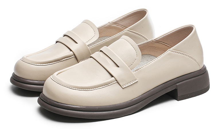 (W) Exull Q Leather 'Round Toe Thick Sole Casual' 圖 2