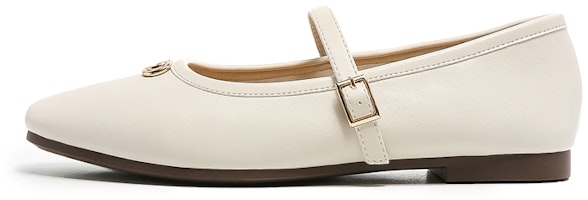 (Women) EXULL Q Leather 'Square Toe Casual Flats' 13170003 (Women) EXULL Q Leather 'Square Toe Casual Flats' 13170003