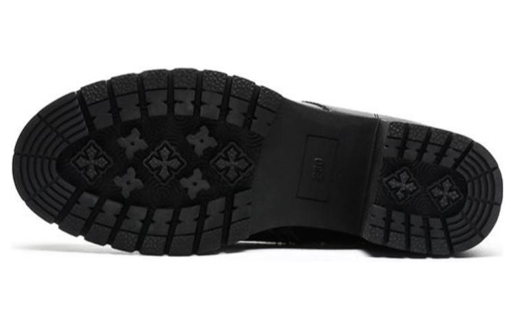 Shop (W) Exull Q 皮革高帮系带靴 '黑色马丁' 12I8600560