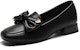 (W) Exull Q Loafer 'Black Bow' Kasut Hitam Lelaki Berbusur 1217013660