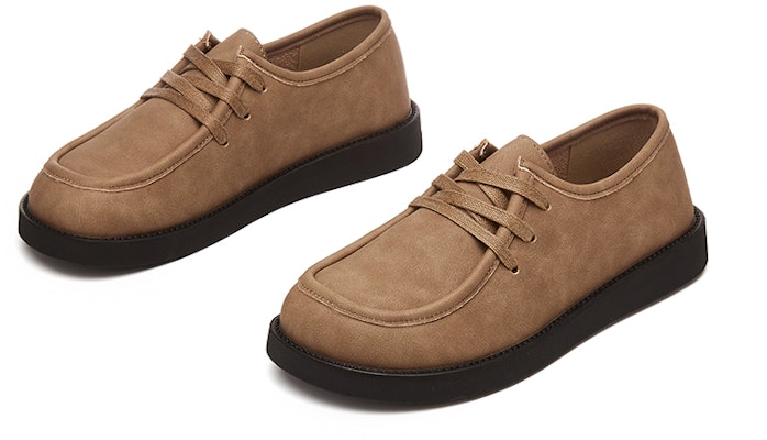 (W) Exull Q Loafer 'Retro Flat Commuter' Kasut Pejalan Retro Flat 7317103291 8