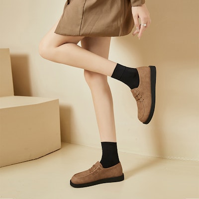 (W) Exull Q Loafer 'Retro Flat Commuter' Kasut Pejalan Retro Flat 7317103291 12