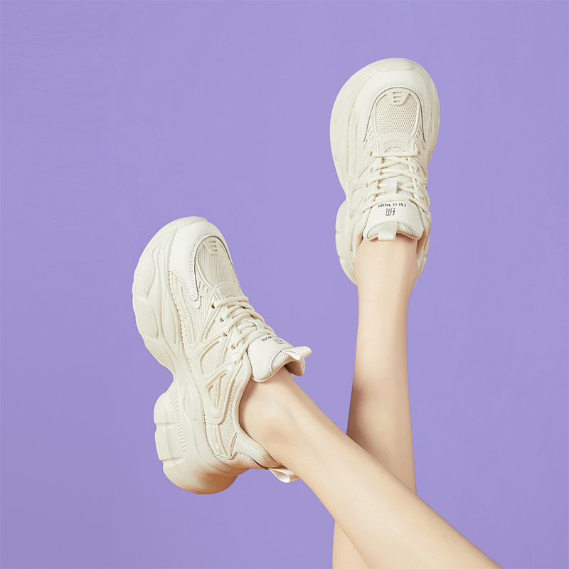 Details for (W) Exull Q Platform Low-Top 'Beige' Rendah-Atasan Beige 7317762471