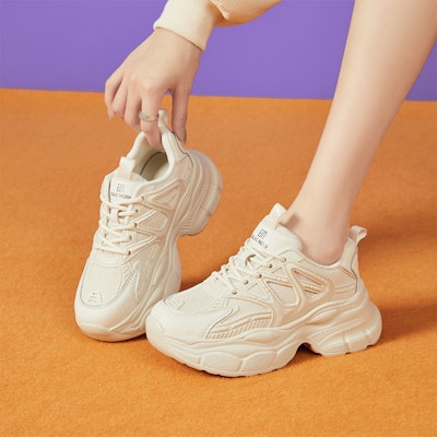 (W) Exull Q Platform Low-Top 'Beige' Rendah-Atasan Beige 7317762471 Cheap (W) Exull Q Platform Low-Top 'Beige' Rendah-Atasan Beige 7317762471