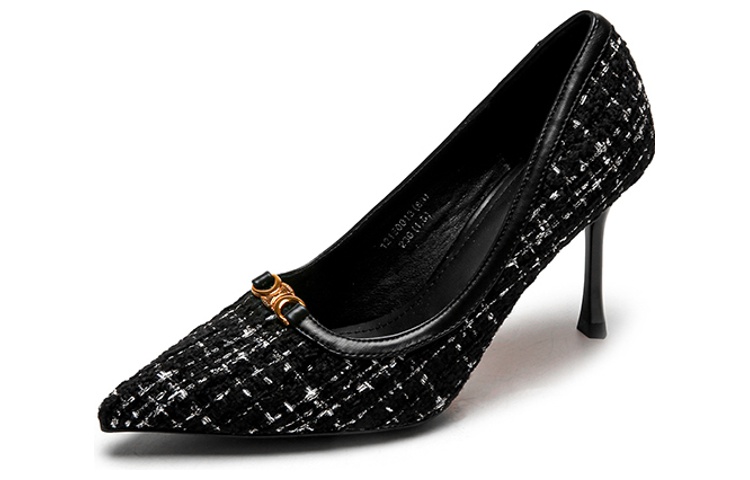 (W) Exull Q Pointed Toe 'French Style Black Stiletto' 圖 2
