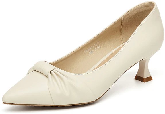 (W) Exull Q Sepatu Hak Tinggi Runcing 4cm 'Cone Heel' Fashionable 73170070 6