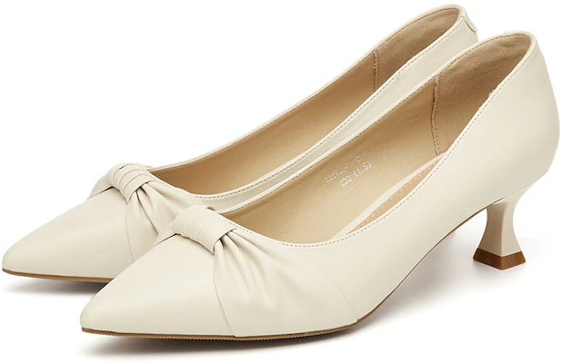 (W) Exull Q Sepatu Hak Tinggi Runcing 4cm 'Cone Heel' Fashionable 73170070 7