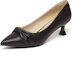 Order (W) Exull Q Sepatu Hak Tinggi Runcing 4cm 'Cone Heel' Fashionable 73170070