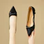 Purchase (W) Exull Q Sepatu Hak Tinggi Runcing 4cm 'Cone Heel' Fashionable 73170070