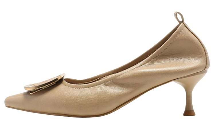 (Women) Exull Q Pointed Toe Stiletto 'Apricot' 1315004481