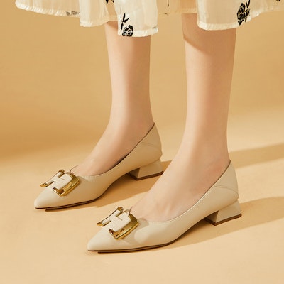 (Women) EXULL Q PU 'Fashion Temperament Chunky Heel' 13170039 Sizing (Women) EXULL Q PU 'Fashion Temperament Chunky Heel' 13170039
