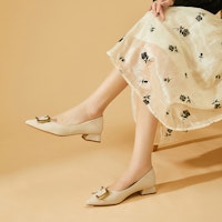 (W) 엑슐 Q PU '시크 청키힐' 13170039 Cheap (W) 엑슐 Q PU '시크 청키힐' 13170039