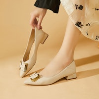 (W) 엑슐 Q PU '시크 청키힐' 13170039 1