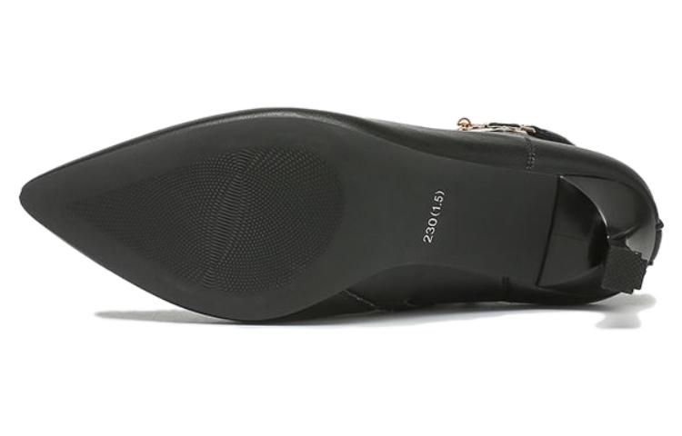 (W) Exull Q PU 'Fashion Temperament Short Boots Black' 圖 4