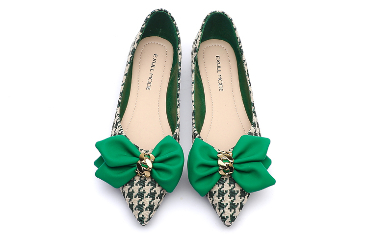 (W) Exull Q PU 'Green Houndstooth' 圖 3
