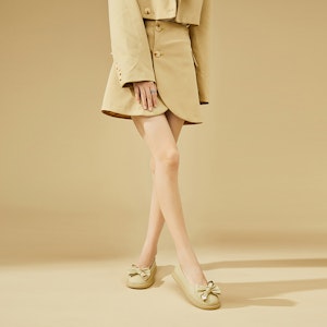 (W) Exull Q PU 'Kasut Rata Slip-On Kasual Ringan' 73171012 3