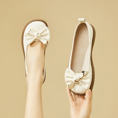 (Women) Exull Q PU 'Light Mouth Slip-On Casual Flats' 73171012 9