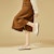 (W) Exull Q PU 'Kasut Rata Slip-On Kasual Ringan' 73171012