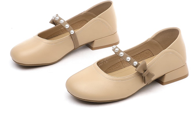 EXULL 依思Q PU 圓頭套腳瑪麗珍復古 休閒單鞋 女款 3