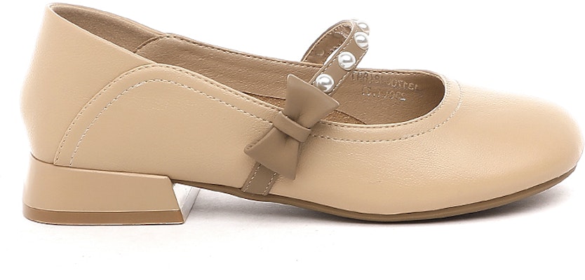 EXULL 依思Q PU 圓頭套腳瑪麗珍復古 休閒單鞋 女款 1