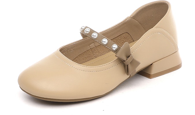 EXULL 依思Q PU 圓頭套腳瑪麗珍復古 休閒單鞋 女款 2