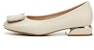 (Women) Exull Q PU 'Textured Buckle Flat Casual' 73170052