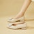 (Women) Exull Q PU 'Textured Buckle Flat Casual' 73170052
