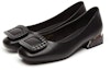 Lookbook (Women) Exull Q PU 'Textured Buckle Flat Casual' 73170052