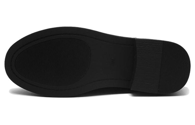 Shop (W) エクスルQ PU 厚底快適アンクルブーツ (黒) 1218647960