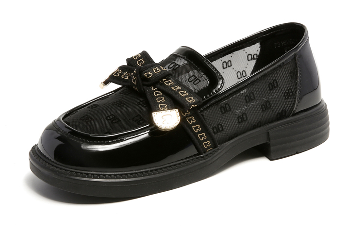Order (Women) Exull Q PU Casual Shoes 'British Retro Versatile Black' 7316960160