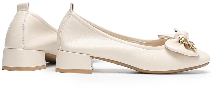 (W) Exull Q PU Zapatos Casuales Beige de Tacón Bloque para Mujeres 1217006671 Lookbook (W) Exull Q PU Zapatos Casuales Beige de Tacón Bloque para Mujeres 1217006671