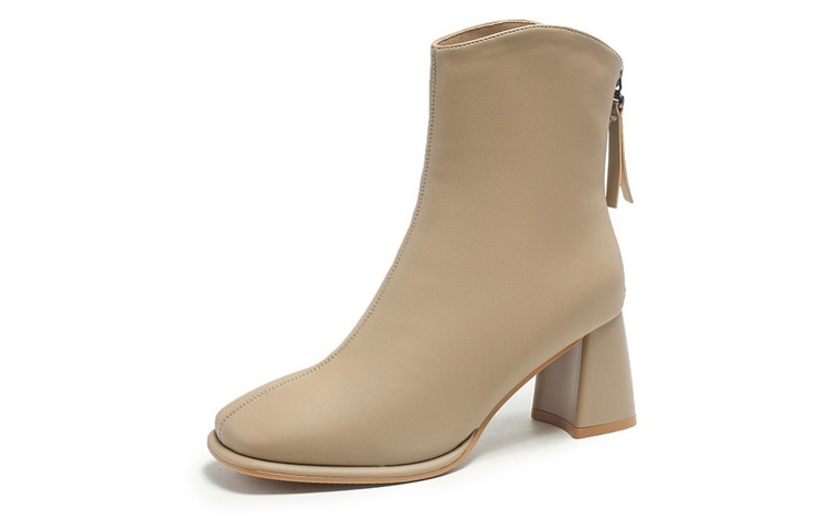 (W) Exull Q PU High-Top 'Apricot Zip' 圖 3