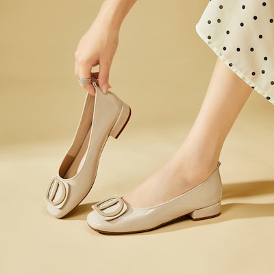 (Women) Exull Q PU Low Heel 'Light Casual Work Flats' 73170008 8