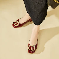 Sizing (W) Exull Q PU Tacón Bajo 'Zapatos Planos Casuales Ligeros para el Trabajo' 73170008