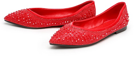 (W) Exull Q PU Sepatu Datar Lancip 'Kasual' 12I70029 Sizing (W) Exull Q PU Sepatu Datar Lancip 'Kasual' 12I70029