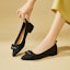 Cheap (W) Exull Q PU Kasut Slip-On Hujung Runcing 'Santai Serbaguna' 73170027