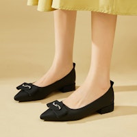 (W) Exull Q PU 尖头一脚蹬休闲鞋 "多功能时尚" 73170027 1