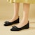 (W) Exull Q PU Kasut Slip-On Hujung Runcing 'Santai Serbaguna' 73170027