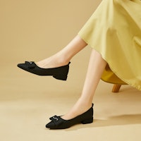 (W) Exull Q PU 尖头一脚蹬休闲鞋 "多功能时尚" 73170027 2