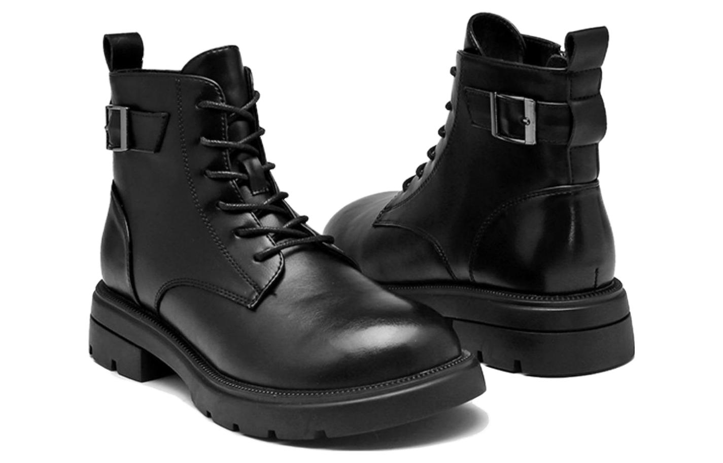 Order (W) Exull Q PU Retro 'Martens Hitam Inggris' 1218638260