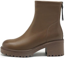 (Women) Exull Q Short Boots 'Retro British Chunky Heel' 1218652297 (Women) Exull Q Short Boots 'Retro British Chunky Heel' 1218652297