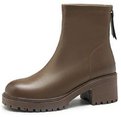 (Women) Exull Q Short Boots 'Retro British Chunky Heel' 1218652297 Order (Women) Exull Q Short Boots 'Retro British Chunky Heel' 1218652297